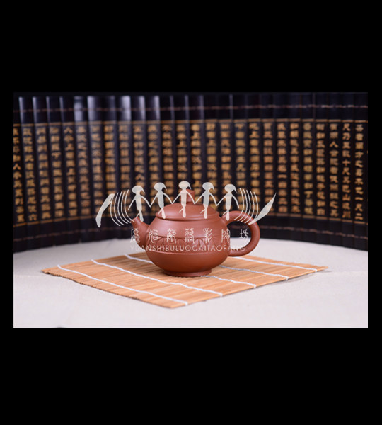 花瓣紋茶具（仰韶紅泥、麥飯石）